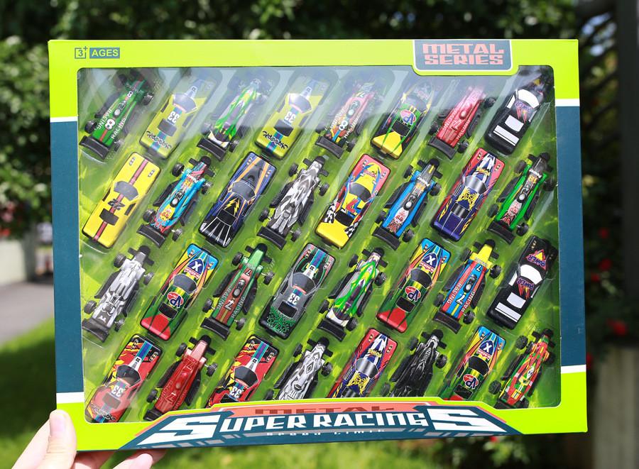 Simulated Racing Car Model Children Toy Set For Toddlers Play And Development