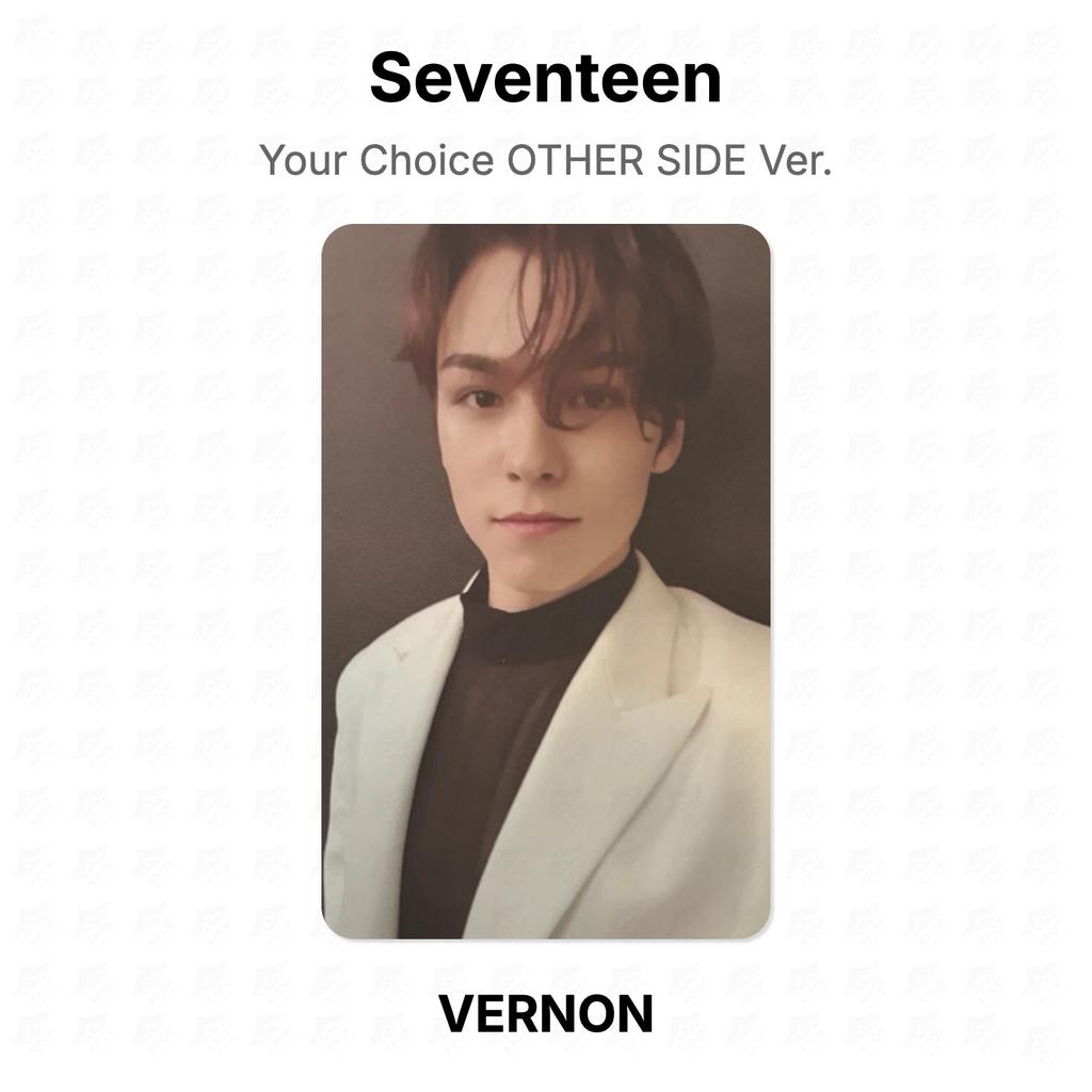 Seventeen Your Choice OTHER SIDE Ver. Official Photocard