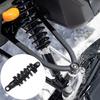 12.5/15CM Mountain Bike Spring Shock Absorber 550/850/1000/1500Lbs Adjustable Scooter Folding Bike Rear Suspension Shock Absorber