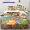 Pokémon All-Star Healing Illustration Bedding Set, 1 Duvet Cover & 2 Pillowcases, Cozy Bedroom, Great Gift for Fans