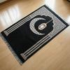 Tapis de prière floral islamique, Tapis de prière musulman facile à nettoyer, Couverture à genoux pliable, respectueuse de la peau et résistante à l'usure