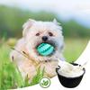 5/6/7cm Silicone Pet Dog Toy Ball Interactive resistant Chew Toy for Small Dogs Tooth Cleaning Elasticity Ball Watermelon Ball
