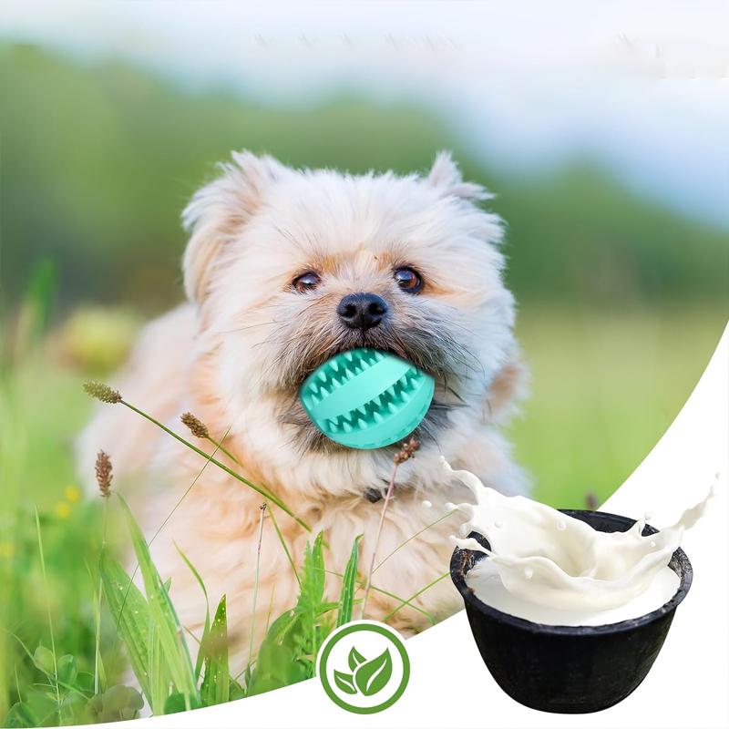 5/6/7cm Silicone Pet Dog Toy Ball Interactive resistant Chew Toy for Small Dogs Tooth Cleaning Elasticity Ball Watermelon Ball