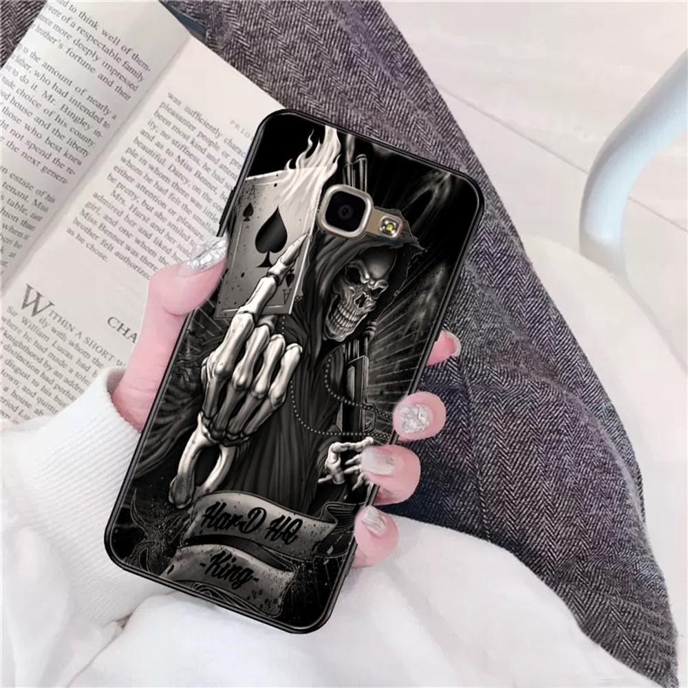 Grim Reaper Skull Skeleton Phone Case For Samsung A 10 11 12 13 20 21 22 30 31 32 40 51 52 53 70 71 72 73 91 13 Shell