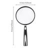 Handheld Magnifying Glass, Large Mirror, 4X High-Definition, Reading Newspapers for The Elderly, Acrylic Lens