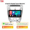 icreative Android Car Radio for Hyundai Tucson 2006 - 2013 Multimedia Video Player Navigation 2 Din Head Unit Stereo Carplay Speakers