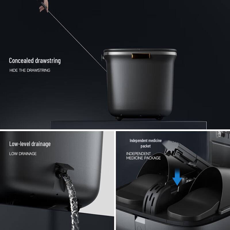 Kaisijie K2 Airbag Massage Heated Foot Spa