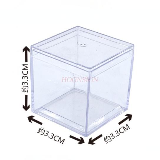 Mini Transparent Larval Spider Breeding Small Box Size Square