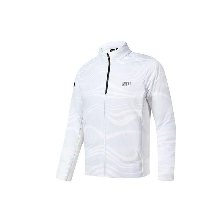 

FILA Golf Sport Легкий теплый пуховик с логотипом Мужская верхняя одежда Нефритовый белый A11M245907F-WT