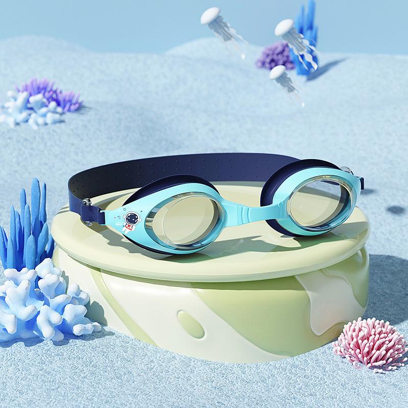 

Unicorn Childrens Swimming Goggles With Antifog Waterproof Pc Lenses For Kids Pool Safety AstronautBag