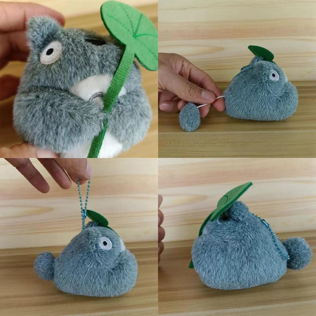 My Neighbor Totoro Plush Toy Bag Keychain Cartoon Animal Pendant Kids Gifts
