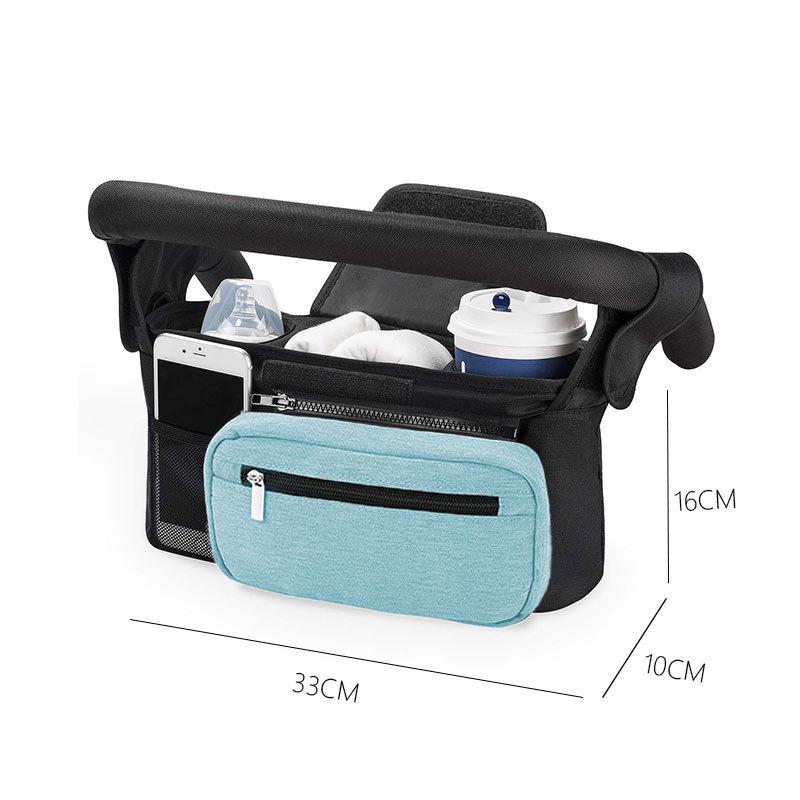 Universal Stroller Hanging Organizer: Versatile Baby Stroller Handbag and Mommy Crossbody Storage