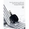 Case for SHOKZ OpenDots ONE Earbuds,Stylish Retro Soft Protective,BOVUGAC Premium PU Leather Case Cover with Cleaning Kit & Lanyard for SHOKZ