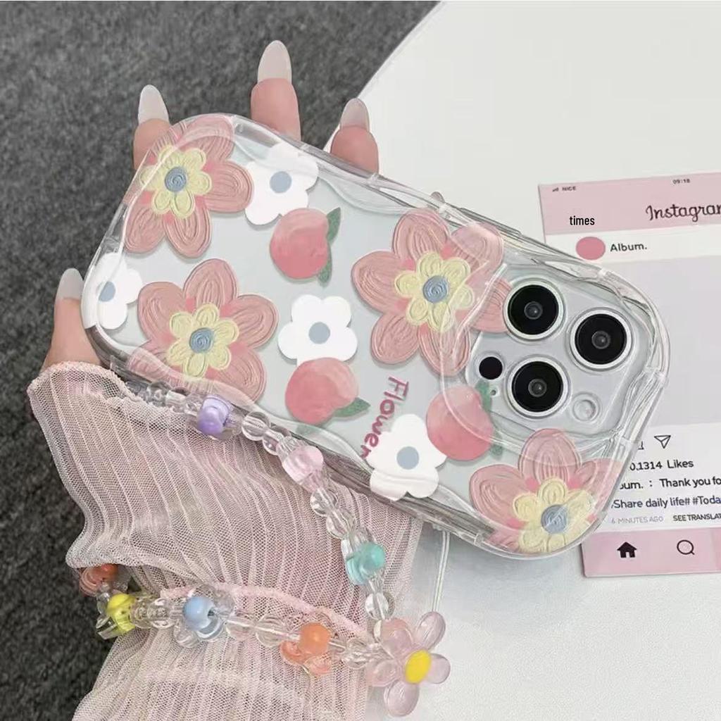 iPhone Pro 11 Max Full Coverage Floral Fruit Phone Case
