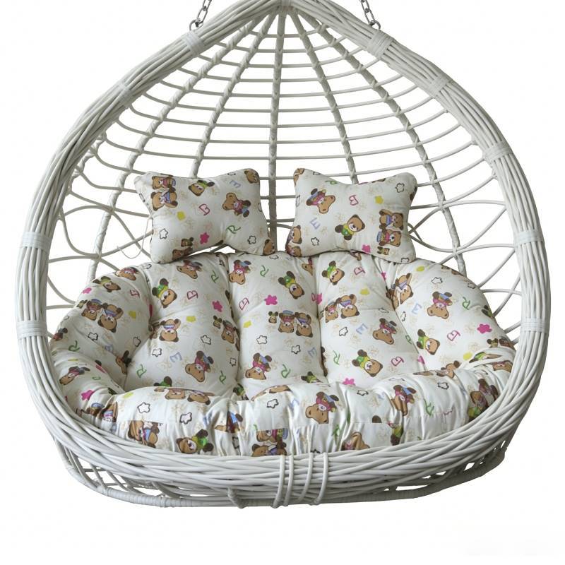 Cuscino per Divano Doppio con Motivo Floreale a Fiori per Arredo Casa e Comfort