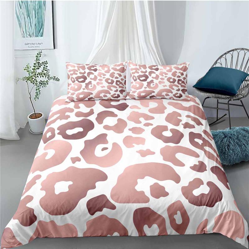 Colorful Leopard Print Duvet Cover Twin Size Safari Cheetah Print Comforter Cover Africa Animal Bedding Set For Girl Boys Teens