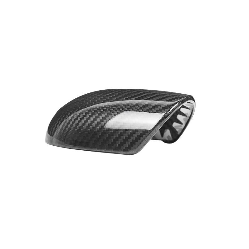 Real Carbon Fiber Tachometer Frame for Fiat Abarth 500 Interior Upgrade