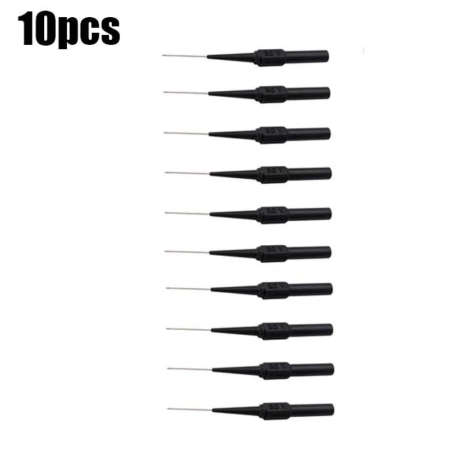 30V Car Tip Probes Diagnostic Tools Auto Multimeter Test Leads Extention Back Piercing Needle Tip Probes Mechanical Tools Code Readers 4