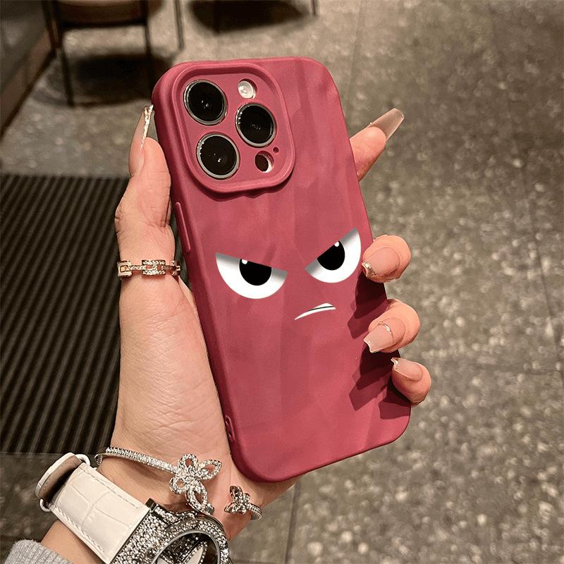 Milk Fierce Expression iPhone11promax Mobile Phone Case Is Suitable for Apple 11promax Wrinkles 11 Personality 11