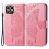 For T-Mobile REVVL 7 Case Butterfly Flower Leather Phone Cover Stand Credit Card Holder