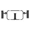 Portable Phone Video Rig Kit Smartphone Stabilizer for Video Recording Universal Phone Cage with Side Handles Cold Shoe
