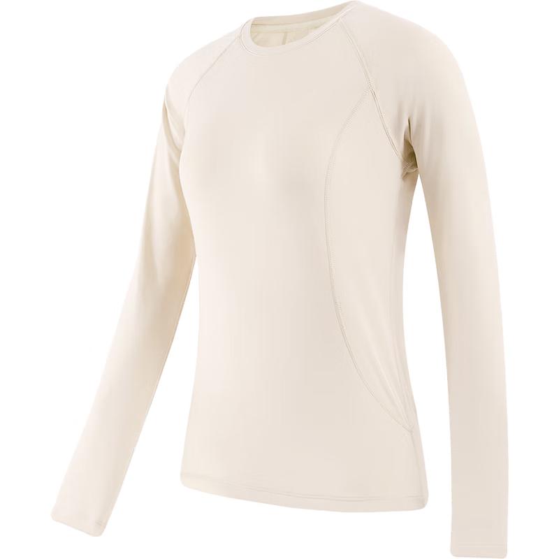 CAMEL Women s Thin Fleece Long Sleeve Slim Fit T-Shirt XXXL