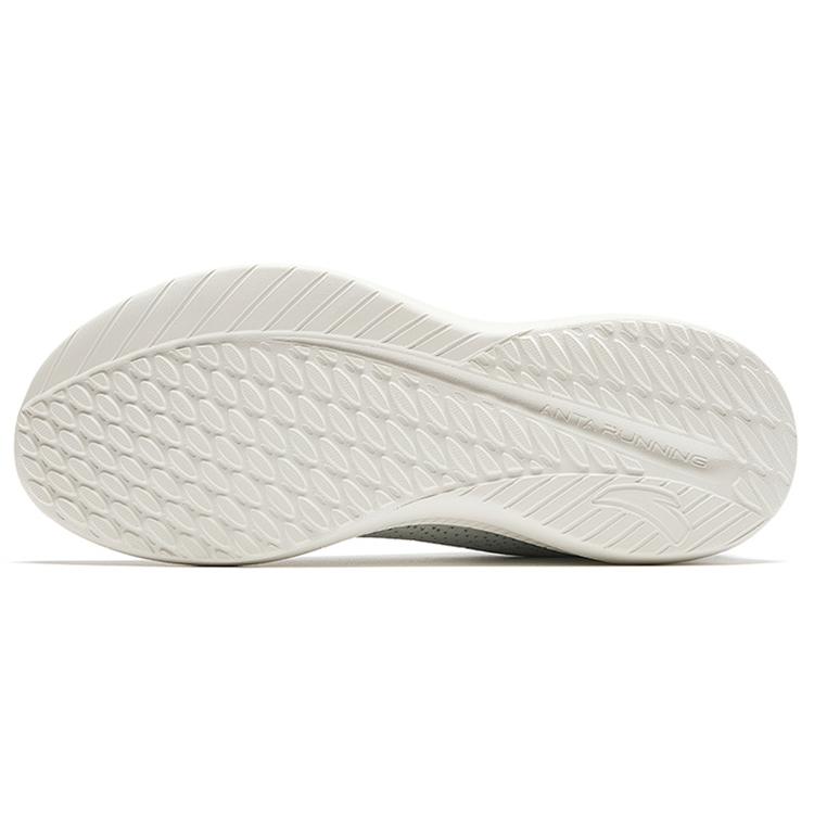 New Anta Anti Slip And Wear Resistant Lightweight Low Top Running Shoes Men's White Blue 912335505-4