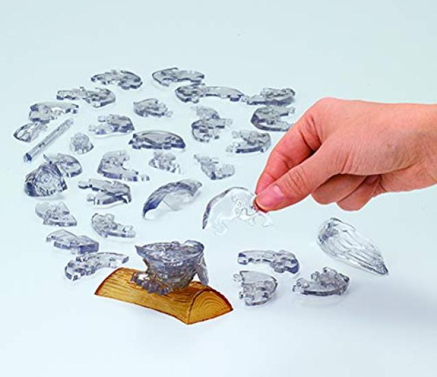 Crystal Puzzle Owl Black 42-piece