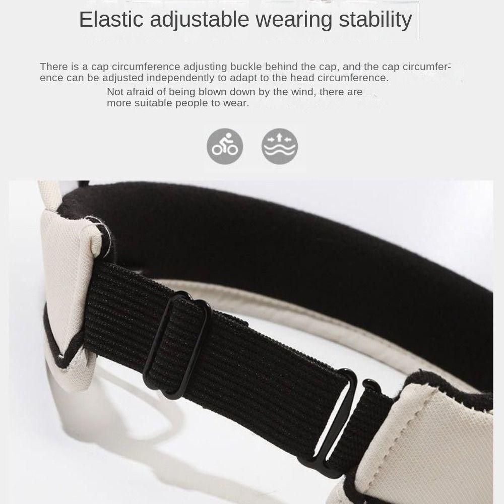 UV Protection Visors Cap Foldable Baseball Cap Summer Beach Hat  Men Women