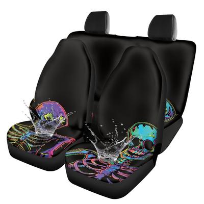 Wasserdichte Autositzbezüge Digitaldruck Abstraktes Design Airbag-kompatibel Vorder- und Rücksitzbezüge Komplettes Set Einfach zu installieren Universelle Passform