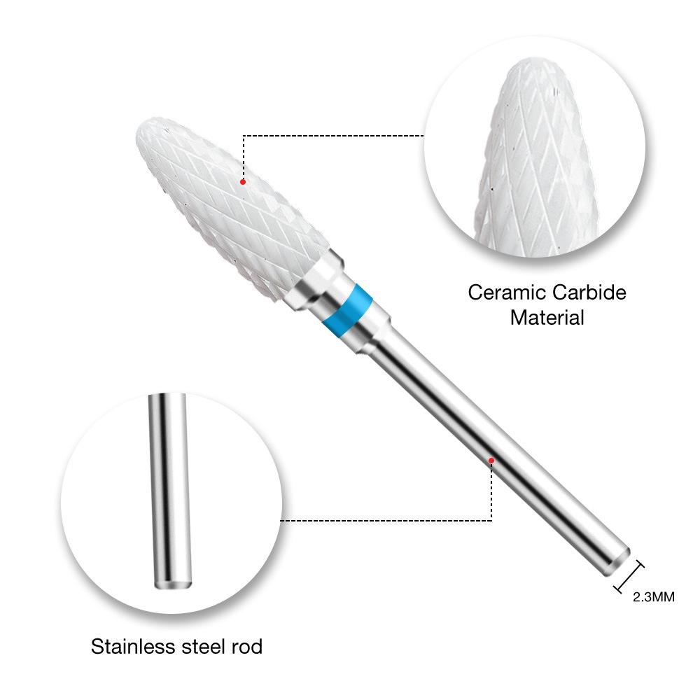1PC Nail Drill Bit Rotery Electric Milling Cutters for Pedicure Manicure Files Cuticle Burr Nail Tools Accessories