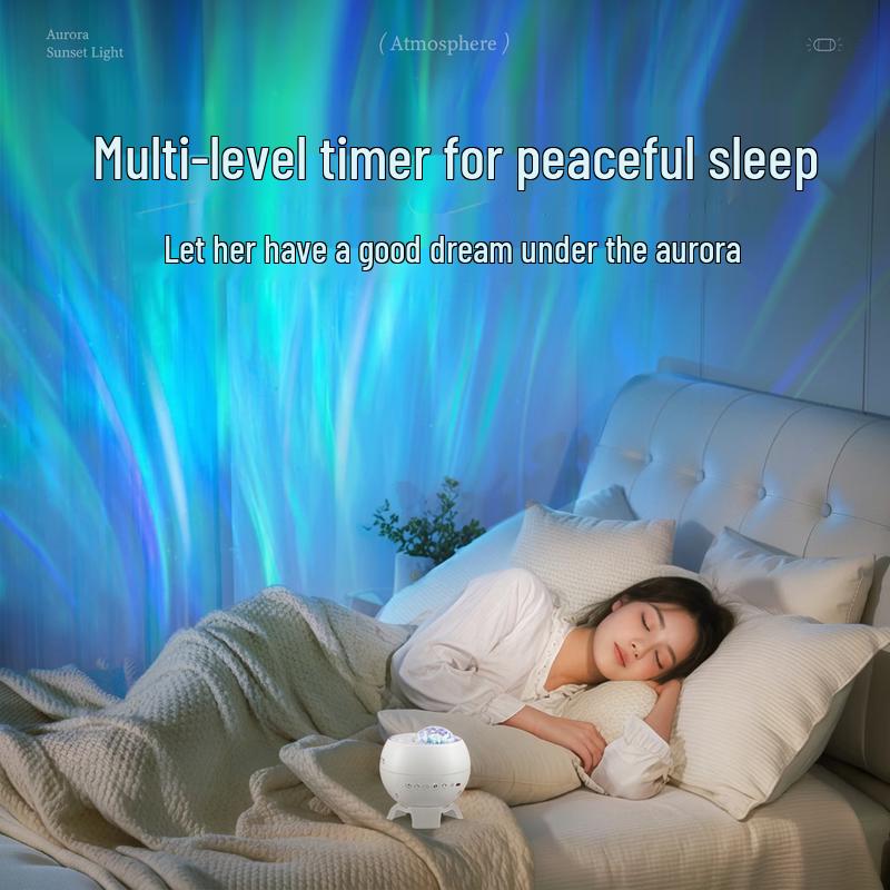 Projetor de Estrelas Alto-falante Bluetooth e Luz Ambiente (Versão CN)