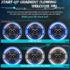 2 PCS LED Headlights, 7 Inch Waterproof Round Headlamps with High Low Beam DRL Turn Signal
