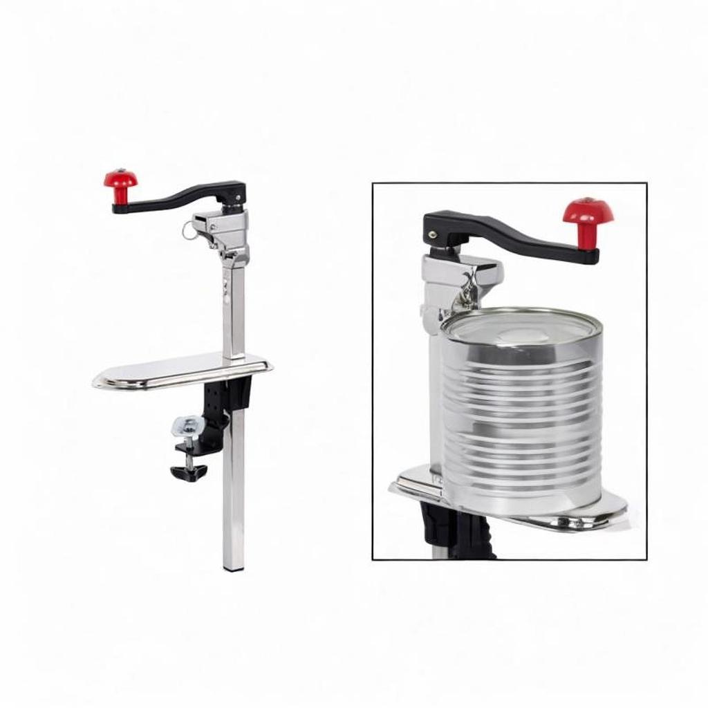 Commercial Can Opener Comfortable Handle Industrial Lid Remover for Bar