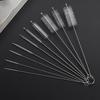 304 Stainless Steel & Nylon Straw Brush - Silicone Glass, Test Tube, Baby Bottle & Medical Cleaning Brush