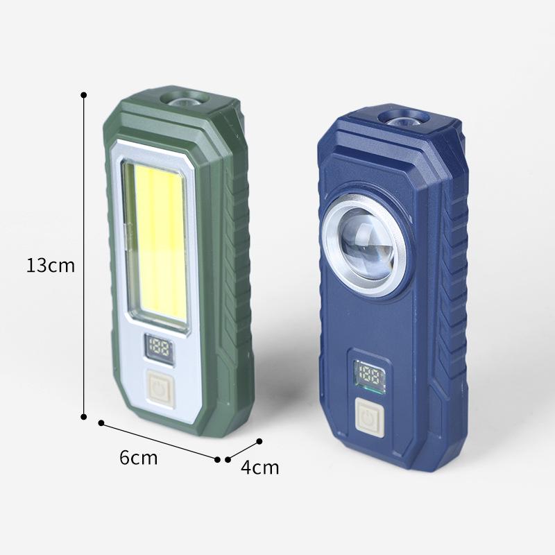 Rechargeable Ultra-Bright Magnetic LED Work Light with Digital Display