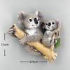 Australia Fridge Stickers Phillip Island Travel Souvenirs Parrot Kangroo Kaola Fridge Magnets Home Decoration Wedding Gifts