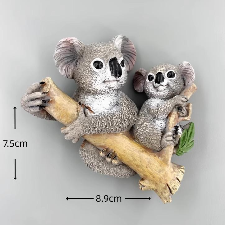 Australia Fridge Stickers Phillip Island Travel Souvenirs Parrot Kangroo Kaola Fridge Magnets Home Decoration Wedding Gifts