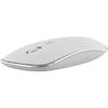 Souris Optique - TNB - RUBBY - 1600dpi - Sans Fil - Ergonomique - Blanc/Silver