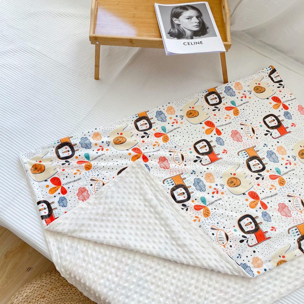 Infant Blanket Nap Quilt Kids Throw All-Season Cover Summer Cool Quilt Spring Autumn Blanket