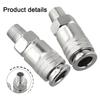 Connector Pneumatic Fitting Male Thread Metal Parts Quick Connector Replacement Spare EU Standard For Air Compressor Accessories