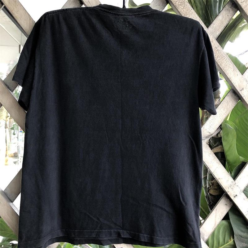 Soundgarden Band High Street Vibe American Trend Shoulder Short Sleeve Men's and Women's Lazy Wind T-Shirt Harajuku Streetwear