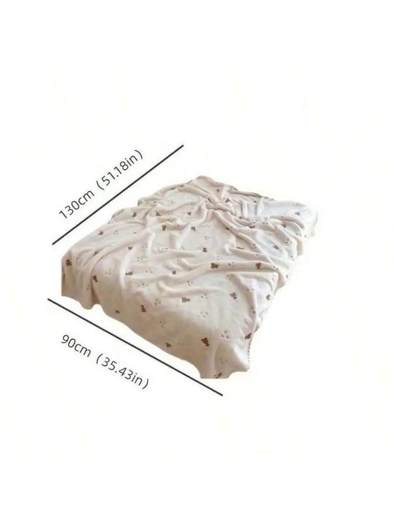 Baby Blanket Spring Autumn Winter Baby Cover Blanket Coral Fleece Blanket Kindergarten Kindergarten Quilt Home Warm Blanket