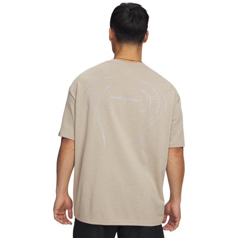 Under Armour Unstoppable Plus High Weight Sports Casual Simple Breathable Short Sleeve T-Shirt Men Tops 6014872-299