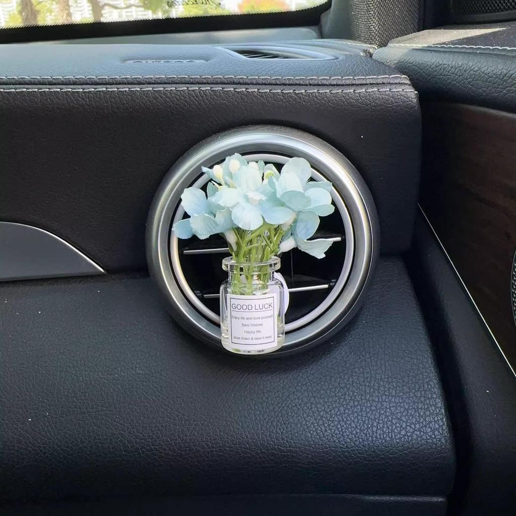Baby's Breath Car Air Vent Freshener – Creative Aroma Clip for Car Interior