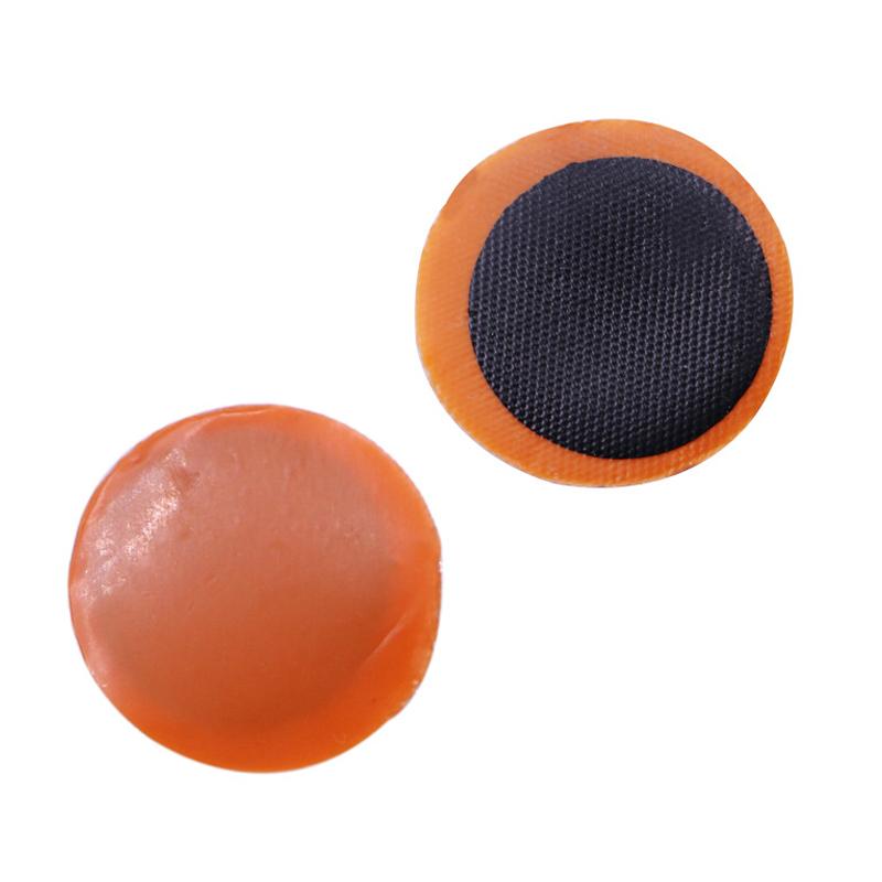 48PCS Round/Rectangular Rubber Bicycle Tire Patch Cycle Repair Tools Cycling Bike Tire Tyre Inner Tube Puncture Repair Tool