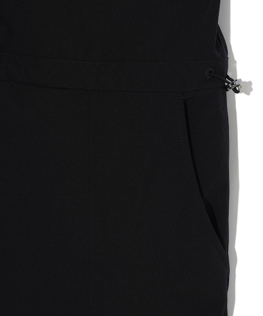 Dist Nine Pocket Short Sleeve Collared Dress Black (Lp2Of221-076)