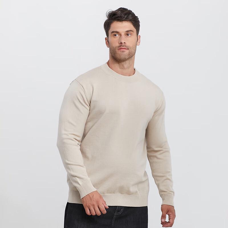 

Dibenze Men s Plus Size Wool Blend Pullover Sweater 4XL