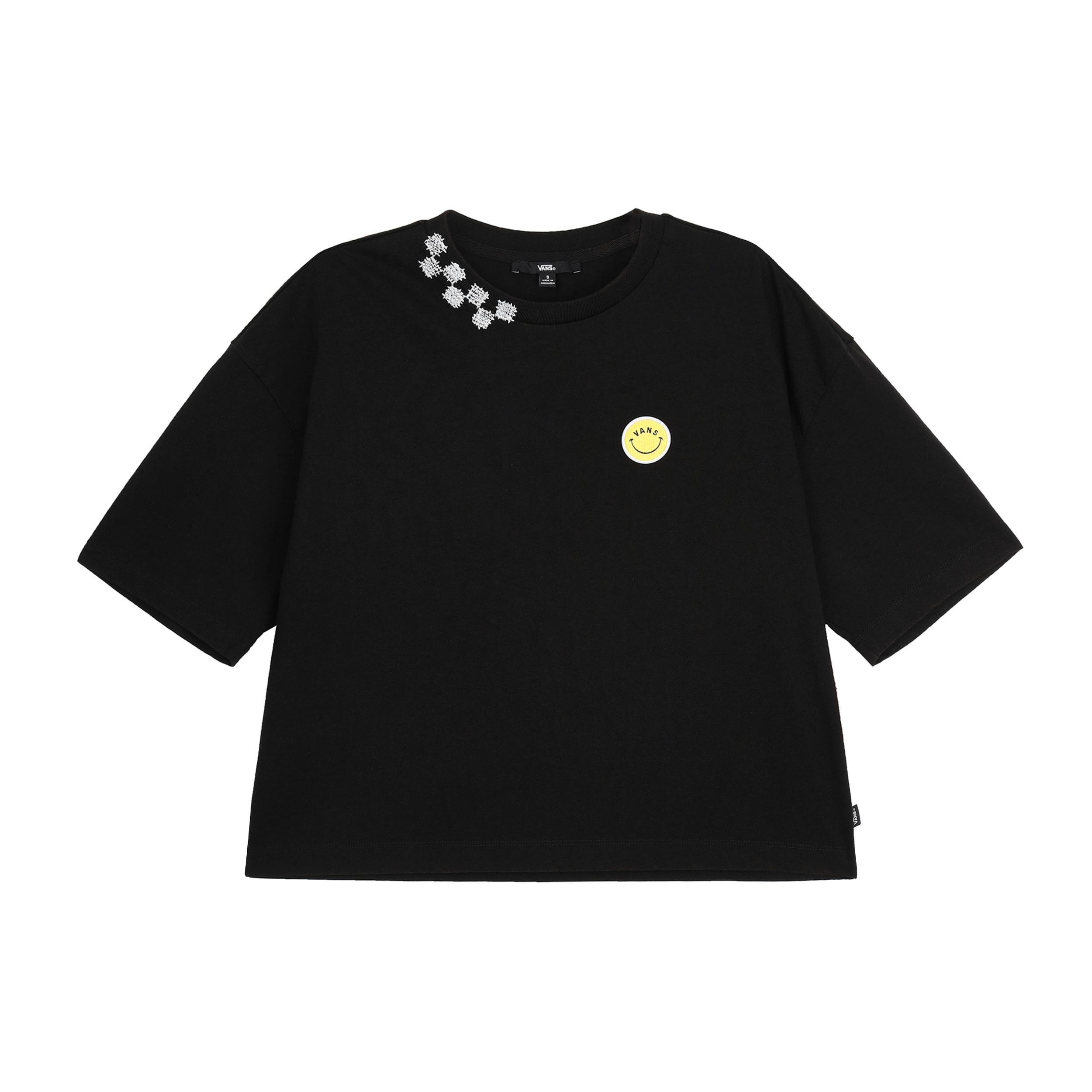 

New Vans T Shirts Women s Black VN0A7RMZBLK L