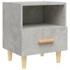 Nightstand Concrete Gray 40x35x47 cm